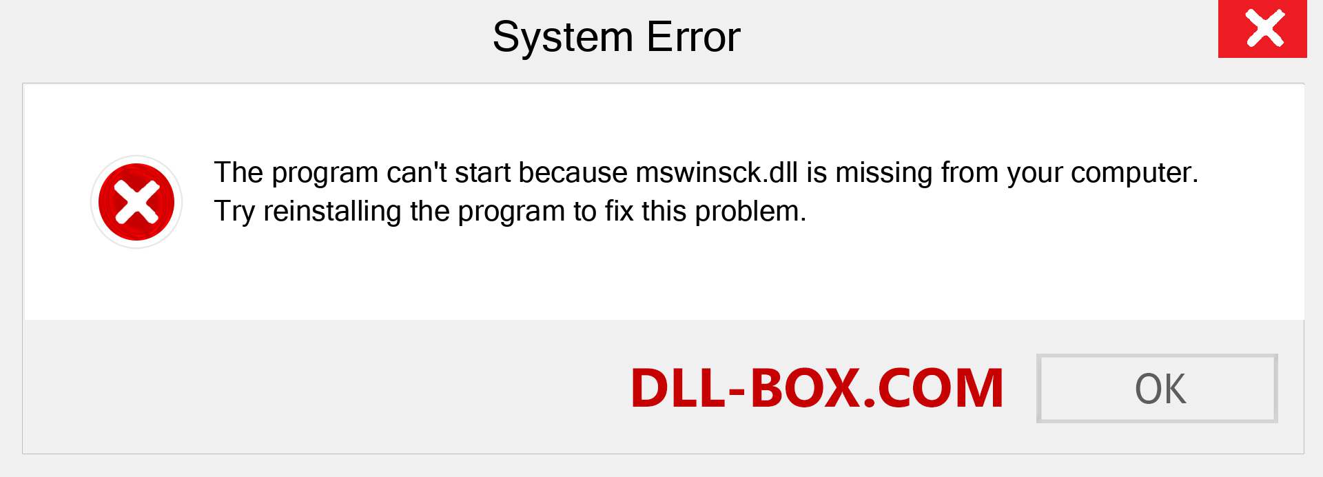  mswinsck.dll file is missing?. Download for Windows 7, 8, 10 - Fix  mswinsck dll Missing Error on Windows, photos, images