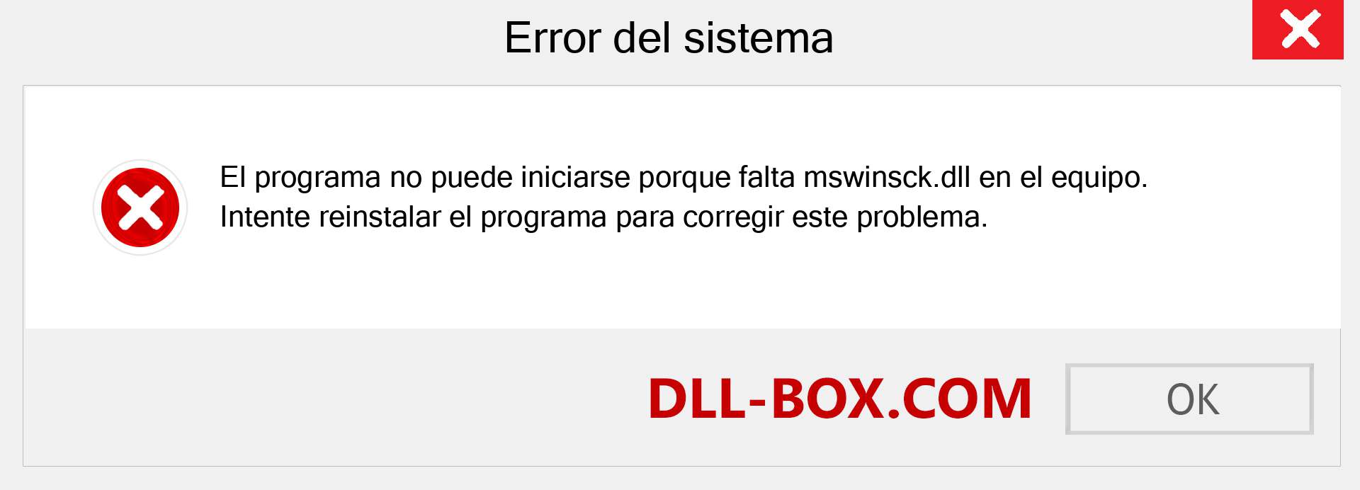 ¿Falta el archivo mswinsck.dll ?. Descargar para Windows 7, 8, 10 - Corregir mswinsck dll Missing Error en Windows, fotos, imágenes